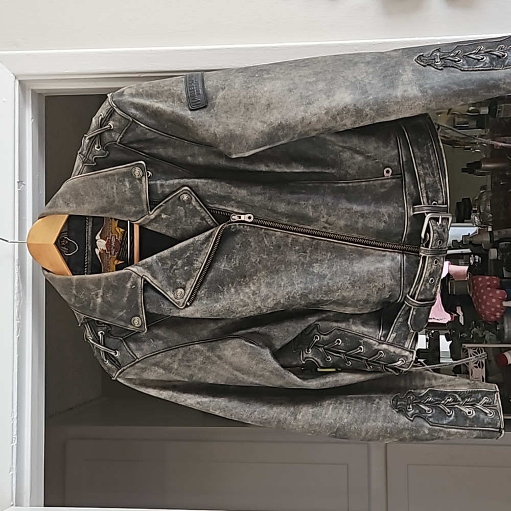Leather jacket